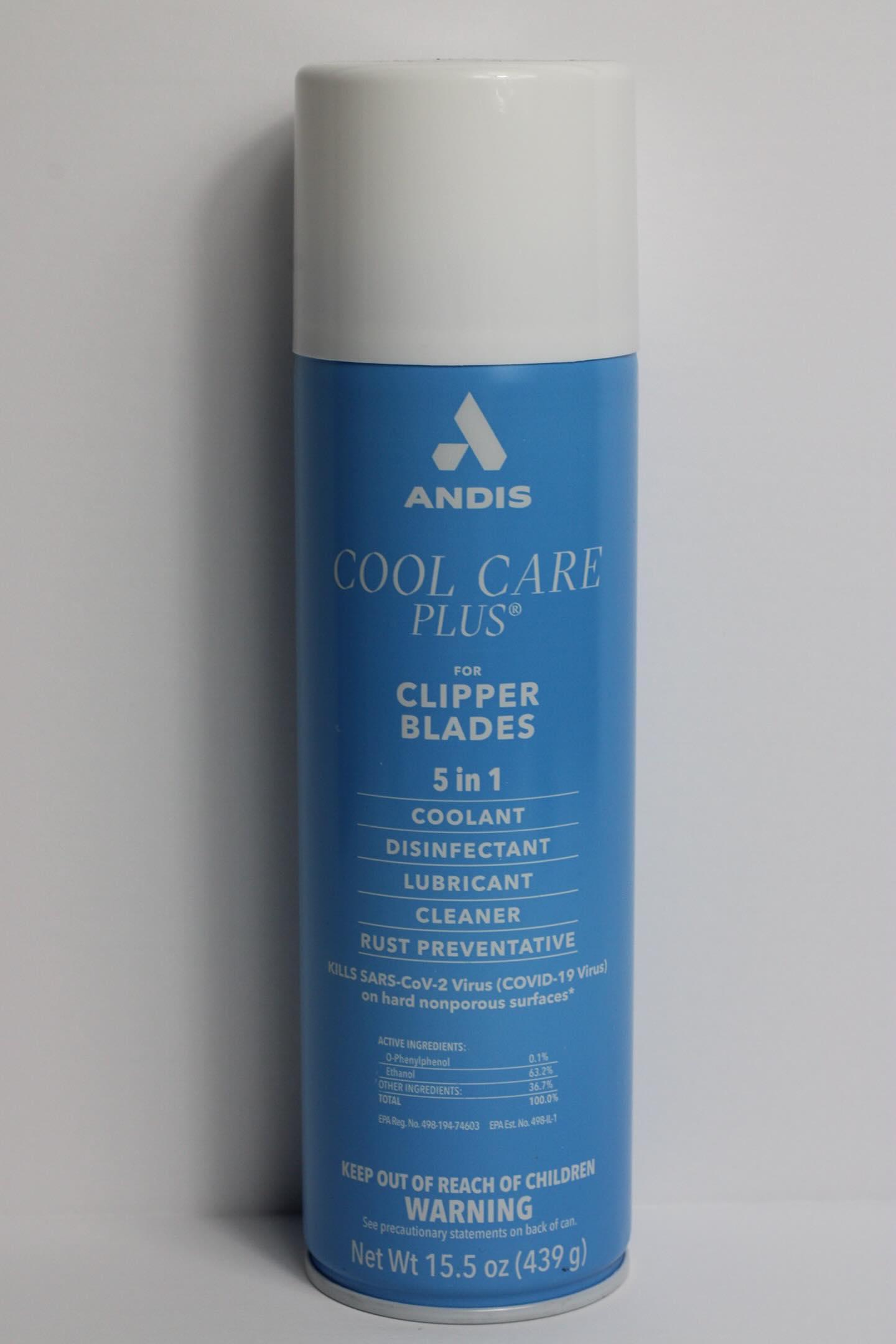 ANDIS - spray andis cool care for clipper 15.5 OZ